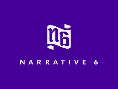 Narrative 6 apparel badge branding clothing design icon illustration logo narrative6 sticker