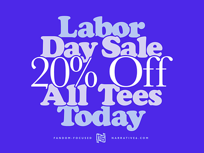 Labor Day 2021 20 2021 ad apparel branding cooper cooper black dtc ecomm ecommerce labor day layout merch sale tee type typography