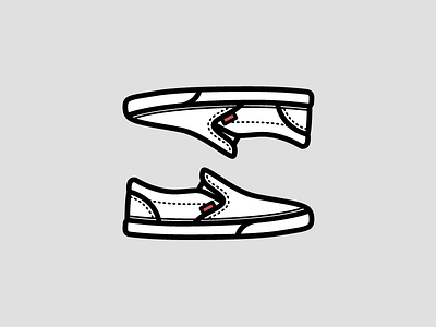 sneaker template vans