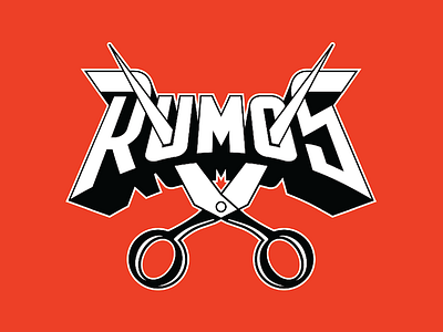 Rumos Barber Shop Tee band barber hair haircut metal metallica music scissors shop t shirt tee thrasher