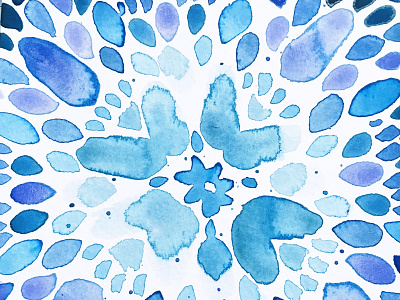 Watercolor Mandala art licensing illustration pattern product design surfacepattern watercolor