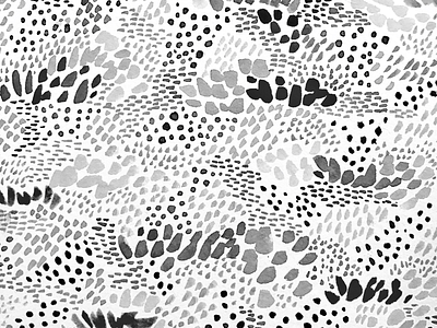 Exploratory pattern abstract pattern black and white pattern surface pattern design watercolor watercolor pattern