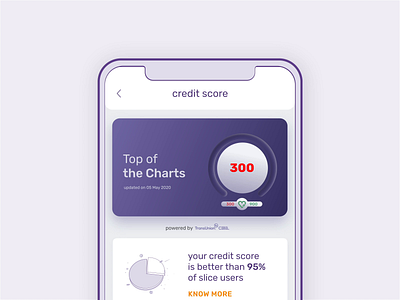 Slice Credit Score aftereffects animation credit score microinteraction product design slice ui ux