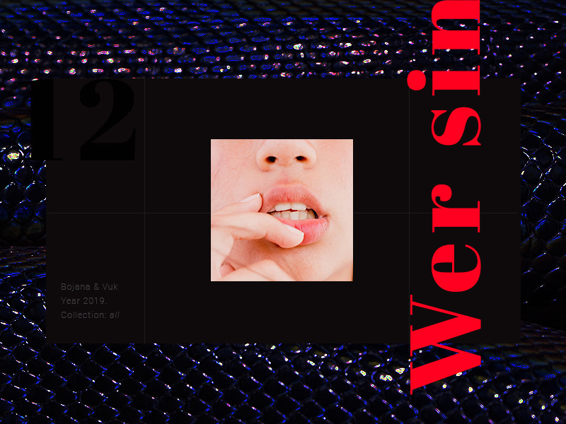 werwer ui art minimal typography visual identity creative portfolio website design portfolio creative agency creative decor web