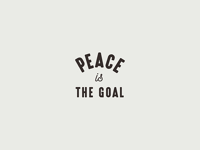 Peace design flat goals graphic design icon minimal peace simple simplicity type typographic typography vector