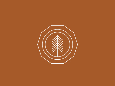 Fundamental design flat graphic design hiking icon illustration illustrator minimal nature trees vector
