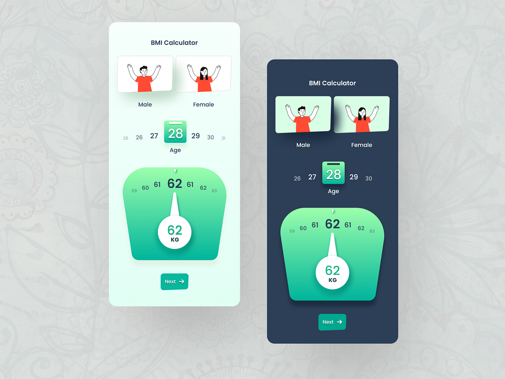 Browse thousands of Simple Bmi Calculator images for design inspiration ...