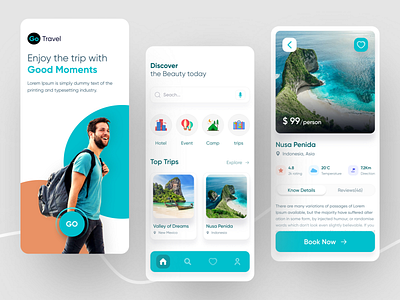 Travel App Concept