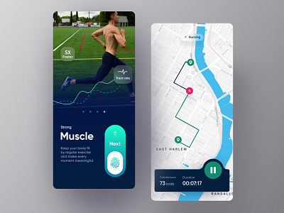 Fitness App - Running Tracker App