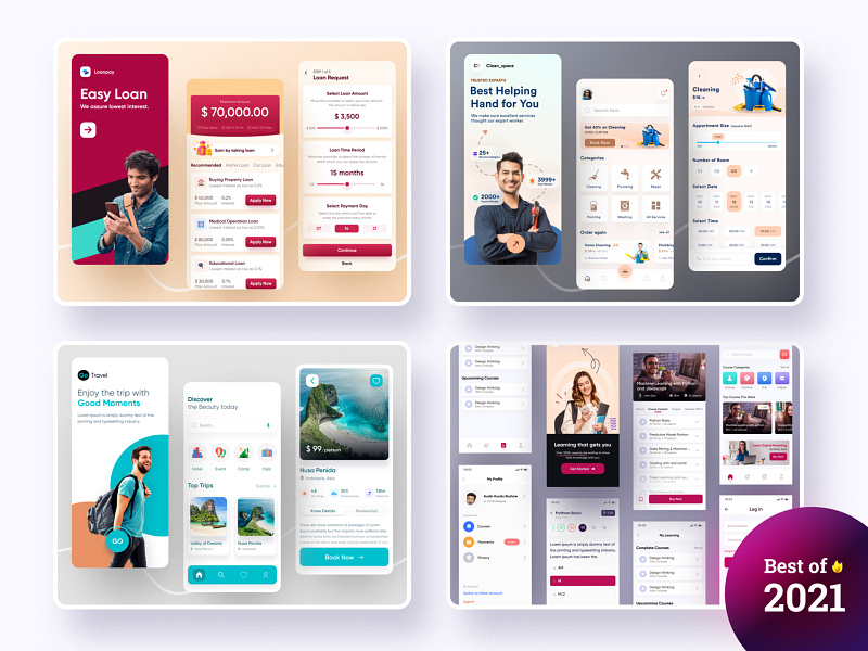 User Profile UI Design For Ride Sharing App by Audin Rushow on Dribbble