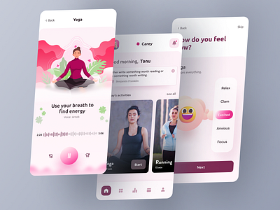 Mental Health App Design 2022 by Audin Rushow on Dribbble