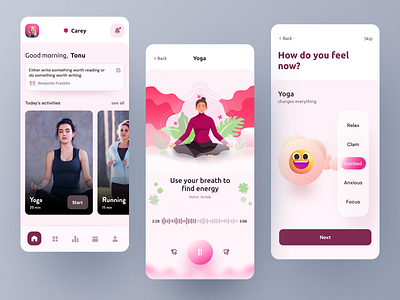 Mental Health App Design 2022 by Audin Rushow on Dribbble