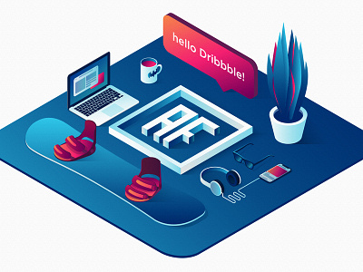 hello Dribbble!