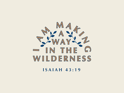 Isaiah 43:19 bible jesus typography