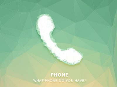 Phone icon phone polygon ui
