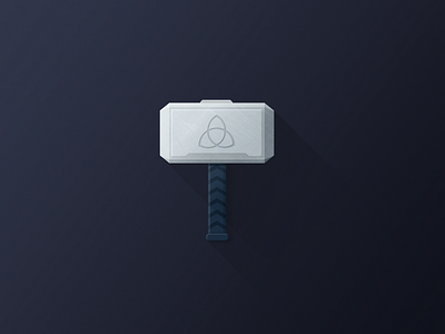 Thor colour flat hero icon ios shadow thor ui