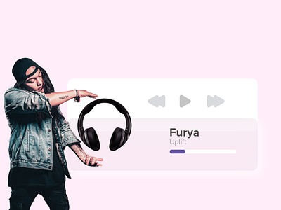 Music Player Ui Design with Adobe XD Playback