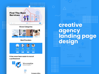 Local Agency Landing Page Design