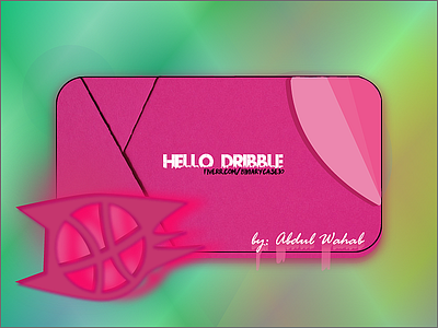 Adobe Xd Card Design adobexd blur business card calligraphy card design dribbble dribble card flat font hello dribbble logo paint ui ui design