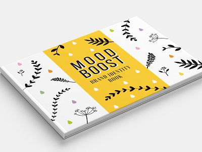Mood Boost Essential Oils - Brand Identity Book aromatherapy branding essential oil mood boost