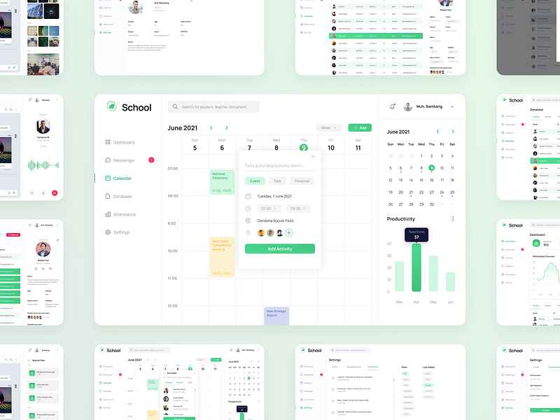 University Dashboard designs, themes, templates and downloadable ...