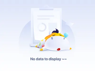 No data to display 3d 404 cattle cow default pages design error page graphic design illustration no data sleep ui 出错页 插图 暂无数据 海报 牛 空白页 缺省页 设计