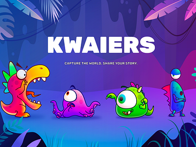 Kwaiers kwai wallpaper 商标 插图 海报 视频 设计