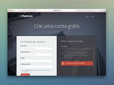 Platinios | WebApp