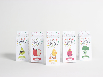 Jucy Juice Packaging design drink illustration graphic design illustration juice packaging packaging design packaging illustration