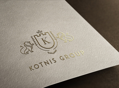 Kotnis Group - Visual Identity brand identity branding design agency logo logo presentation print design print production printing vector visual design