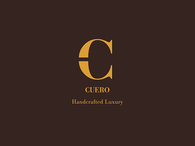 Cuero - Branding brand identity branding design agency logo luxury brand merchandise minimalist logo printing uxdesign visual identity