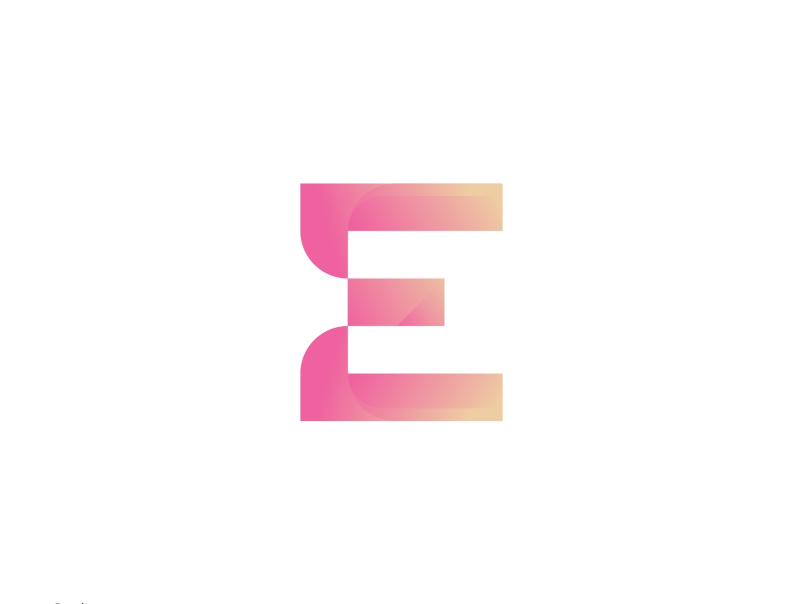 E Letter by Erdipratama on Dribbble