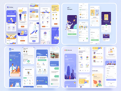 2020 illustration interface branding design icon illustration mobile ui