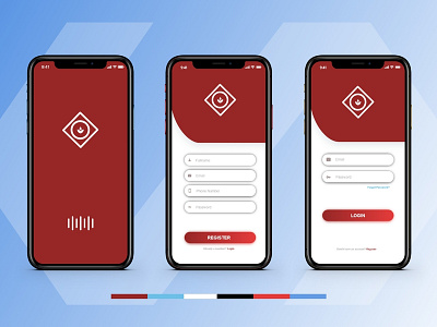 SN Digiflower Login Form adobe xd apps design design ios logo ui ui ux uidesign