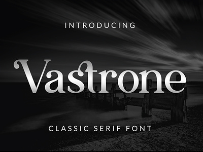 Vastrone | Classic Serif Font