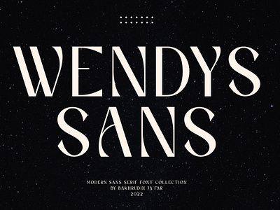Wendys | Modern Sans Serif