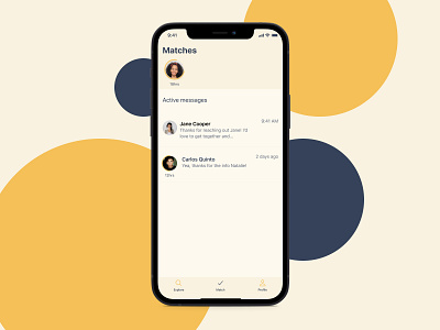 Roomie - Chats | Find Roommate App app design find roommate ios ios app ios app design match mobile ui ui uidesign visual design