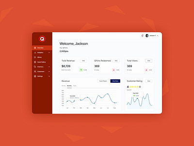 QClub - Overview dashboard