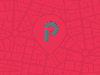 ParkIt Icon app design flat icon illustration logo parking app vector