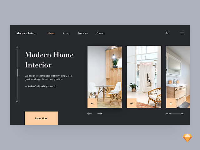 Modern Intro Website Design by Bhavna Kashyap for Nickelfox - UI/UX ...