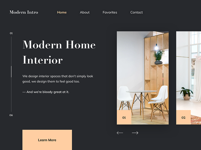 Modern Intro Website Design by Bhavna Kashyap for Nickelfox - UI/UX ...
