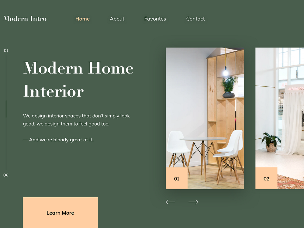 Modern Intro Website Design by Bhavna Kashyap for Nickelfox - UI/UX ...