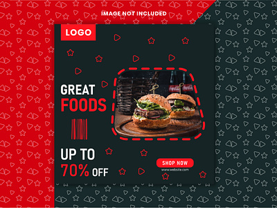 Food Social Media Post Design