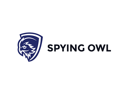Owl Logo badge bird logo mascot owl owl head