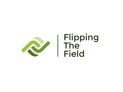 FTF Logo f green logo minimalist simplae