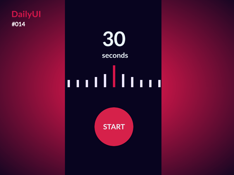 Daily UI :: 014 - Countdown Timer animation daily 100 daily ui design interface principle ui ux vector