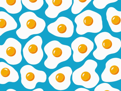Eggs Pattern - Animated animation artwork colorful design designer drawing eggs flat food illustration graphic graphic art illusign illustraion illustraor ilustrator motion design motiongraphics pattern pattern design vector