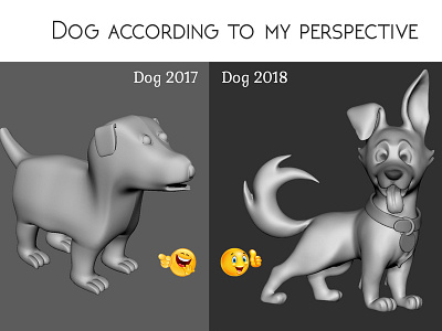 Dog sculpting