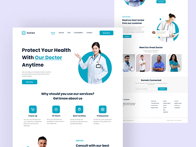 OurCare - Healthcare Landing Page