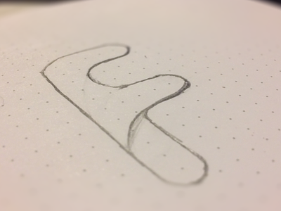 F for... character f letter logo draft logo type sketch